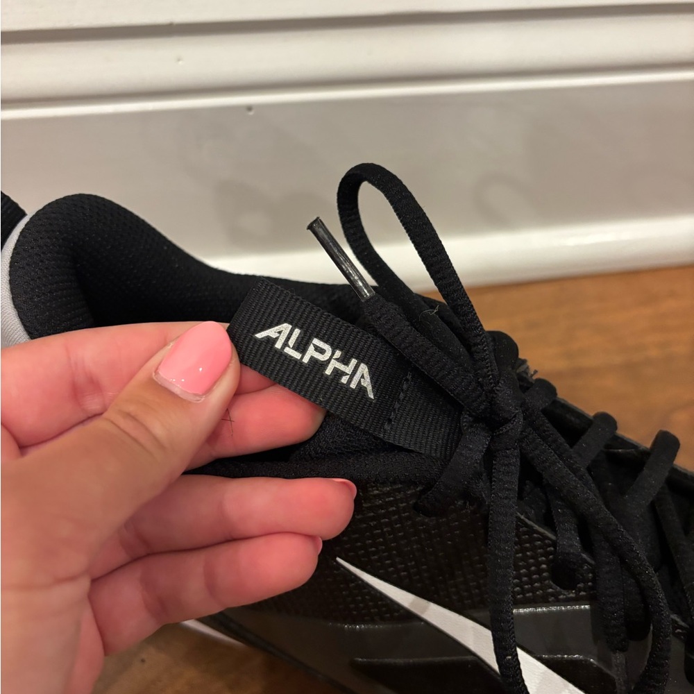 Men's Nike Alpha Menace 4 Shark Football Cleats - Black - Men’s Size 11.5 - Picture 7 of 10